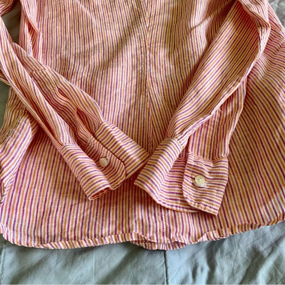 Frank & Eileen Linen Shirt . Style Barry - Picture 6 of 7